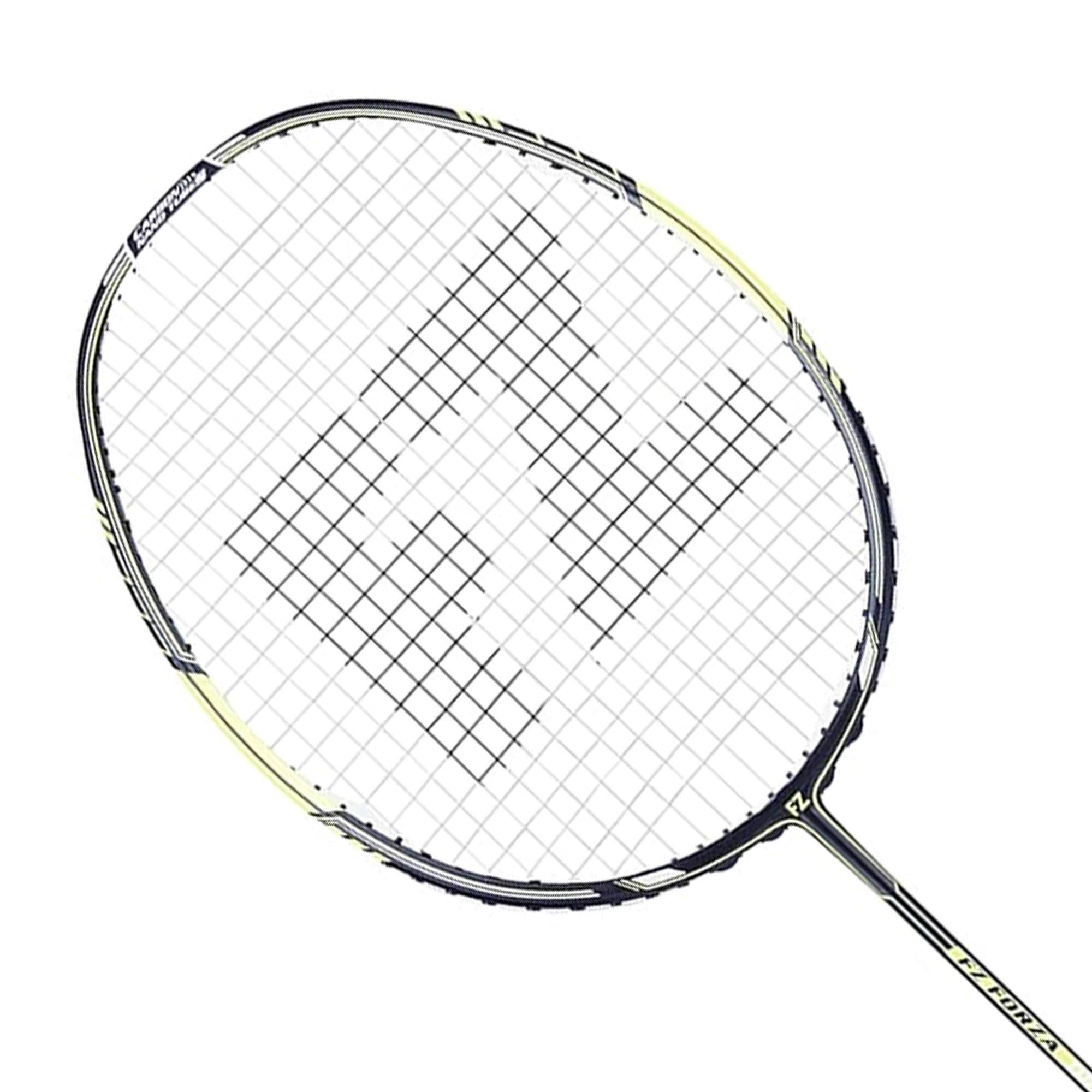 Fz Forza Tour 2000 Strung Badminton Racket - Black/Yellow