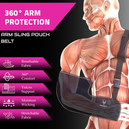 Springbok Arm Brace Immobilizer (Pouch Arm Sling) - InstaSport