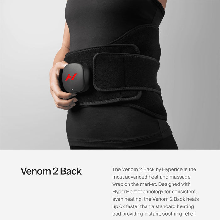 Hyperice Venom 2 Back - Advanced Heat + Vibration Wrap