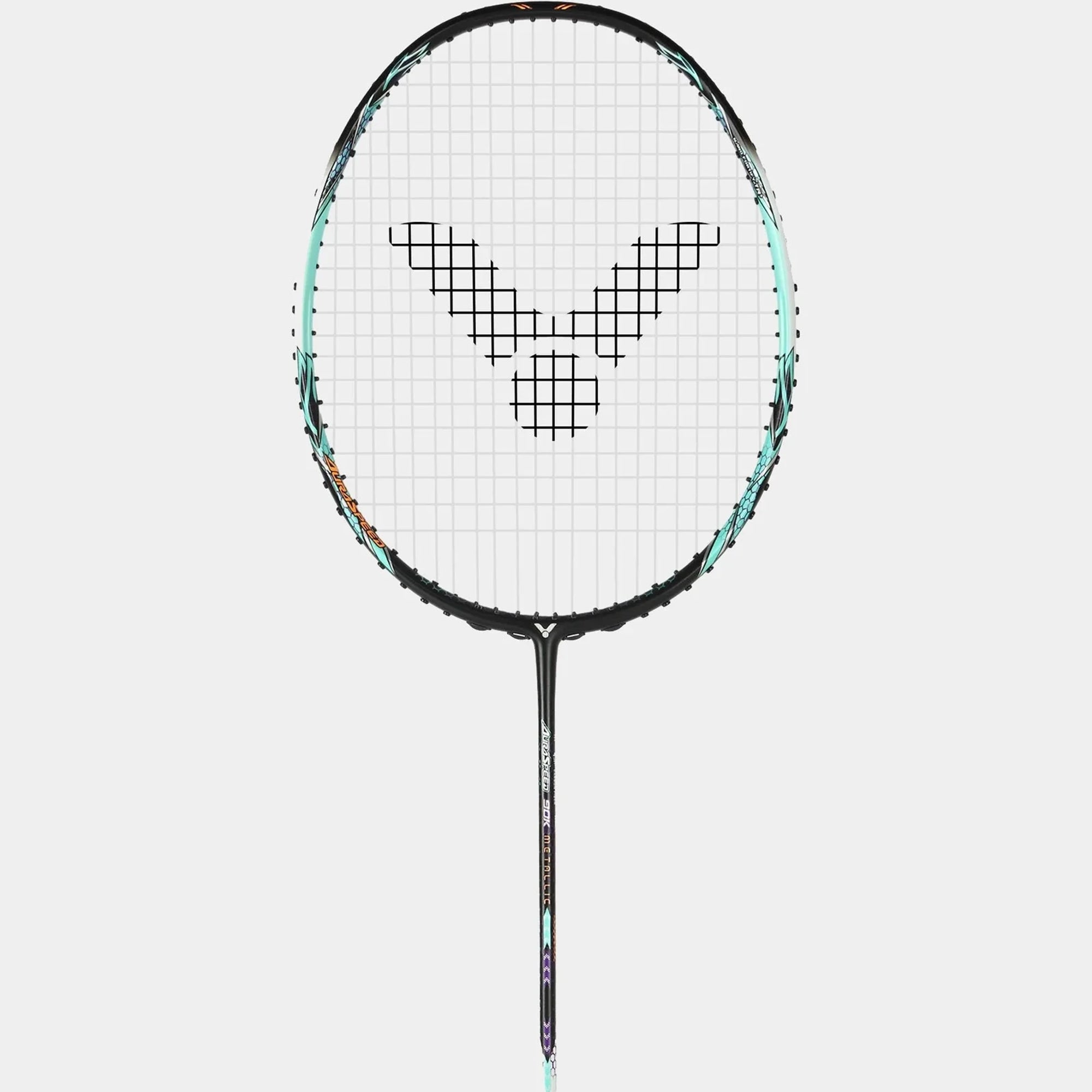 Victor AuraSpeed 90K Metallic Badminton Racket(R Tale Turquoise)