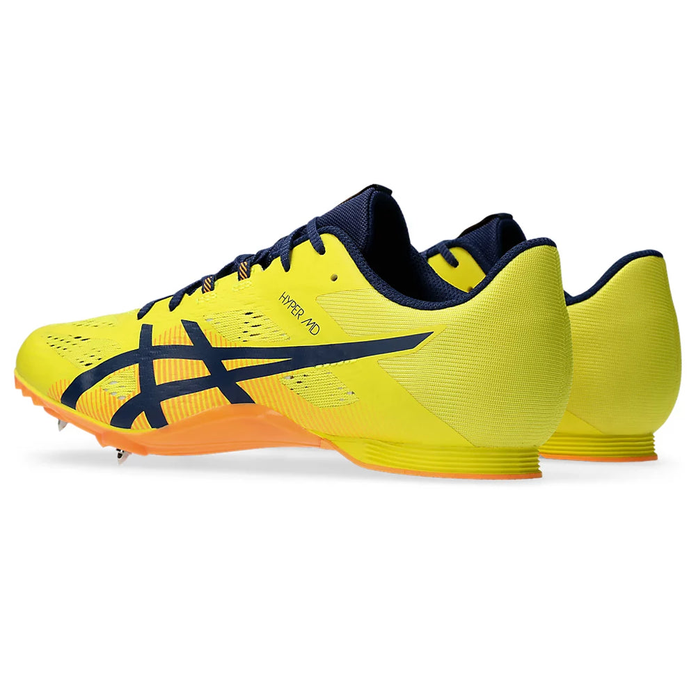 ASICS HYPER MD 8 (M) - (BRIGHT YELLOW/ BLUE EXPANSE) RUNNING SHOES - InstaSport