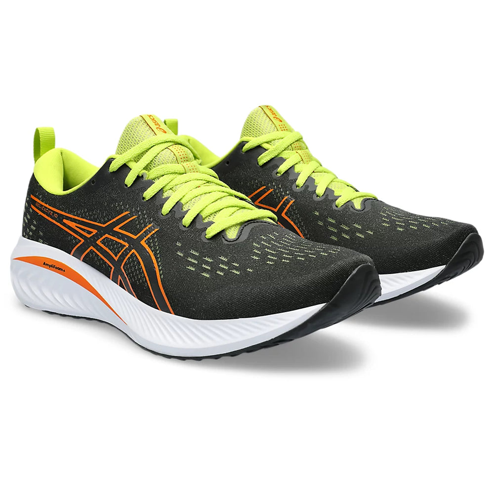 ASICS GEL-EXCITE 10 (M) - (BLACK/BRIGHT ORANGE) RUNNING SHOES - 1011B600.005 - InstaSport