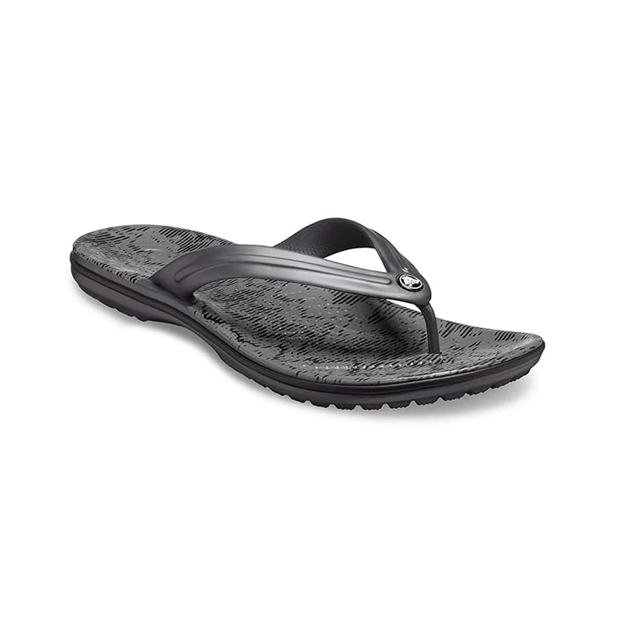 Crocs Men Adult Crocband Flip Graphite/Black Flop