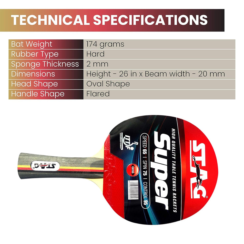 Stag Super Table Tennis Racquet