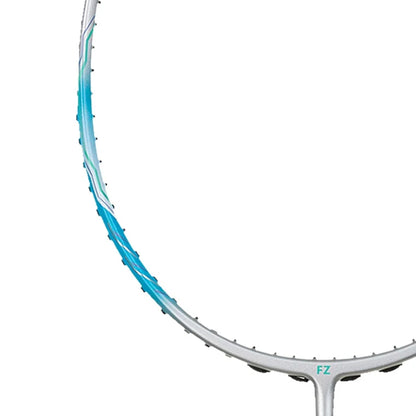 Fz Forza Pure Light 9 Unstrung Badminton Racket - Silver/Light Blue