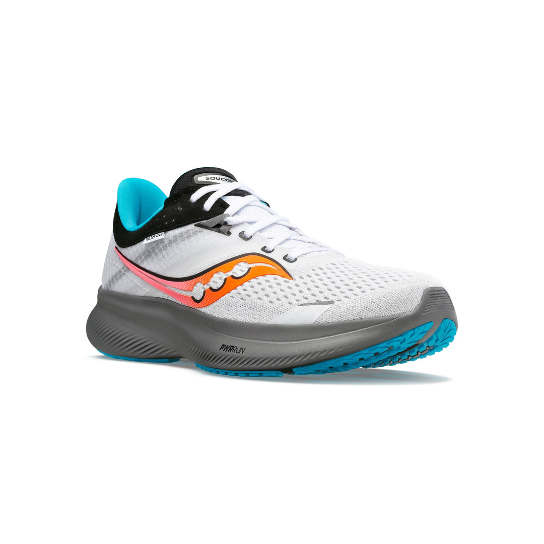 Saucony Ride 16 White/Gravel - S20830-85 - Running Shoes