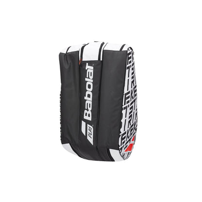 Babolat RH X12 Pure Strike Tennis Kitbag (White/ Black/ Red) - InstaSport