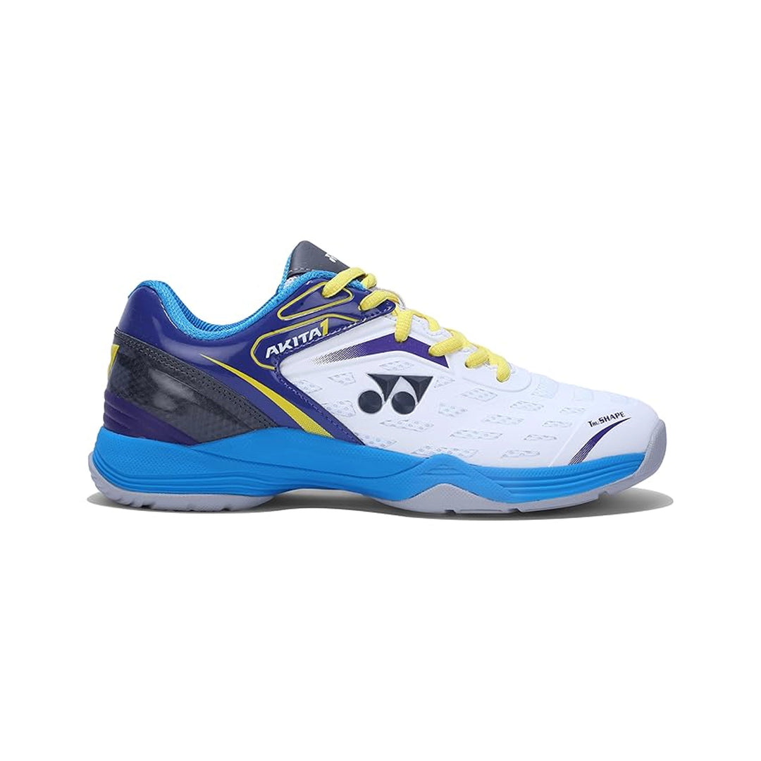 YONEX Akita Badminton Shoes (White/Midnight Obsidiant)