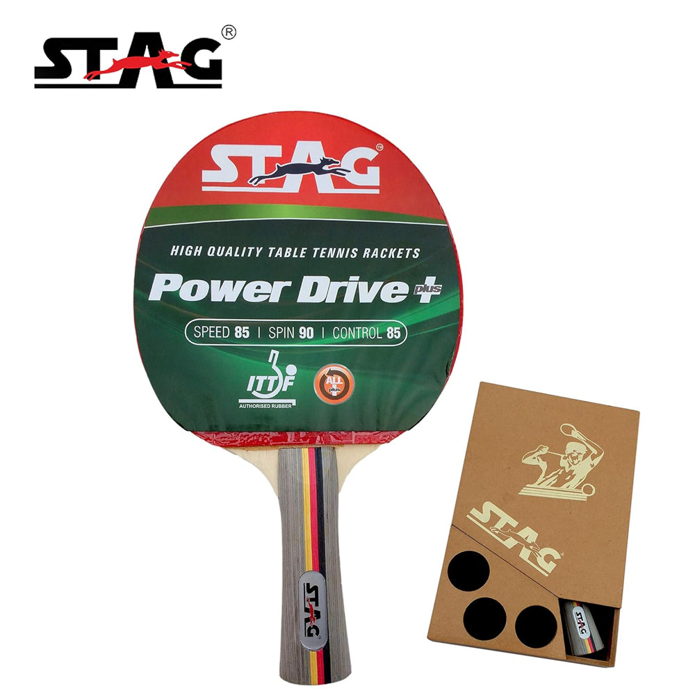 Stag Power Drive Table Tennis Racquet - InstaSport