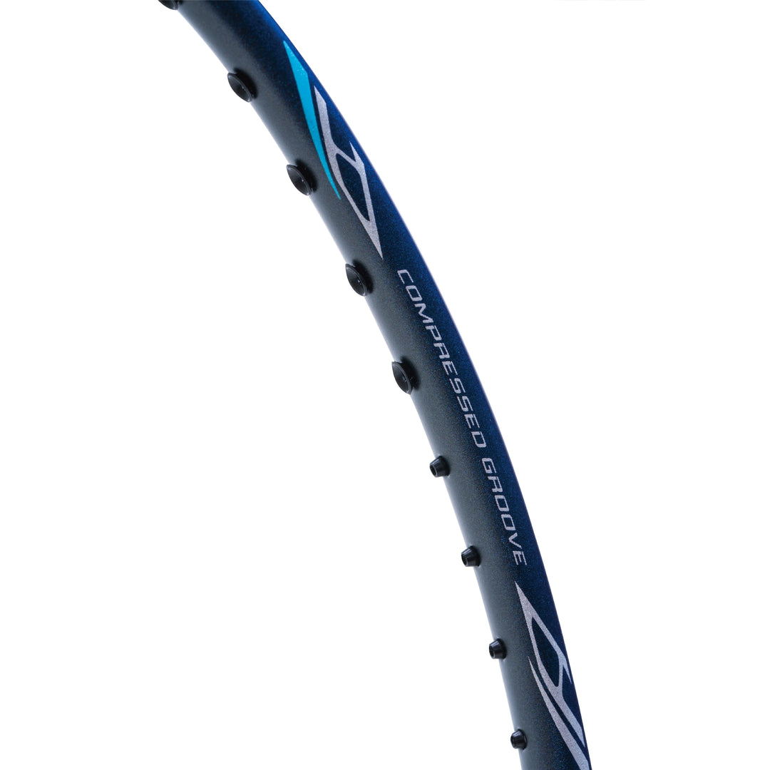 Li-Ning Wind Lite 800 Badminton Racket- Dark Grey/Blue