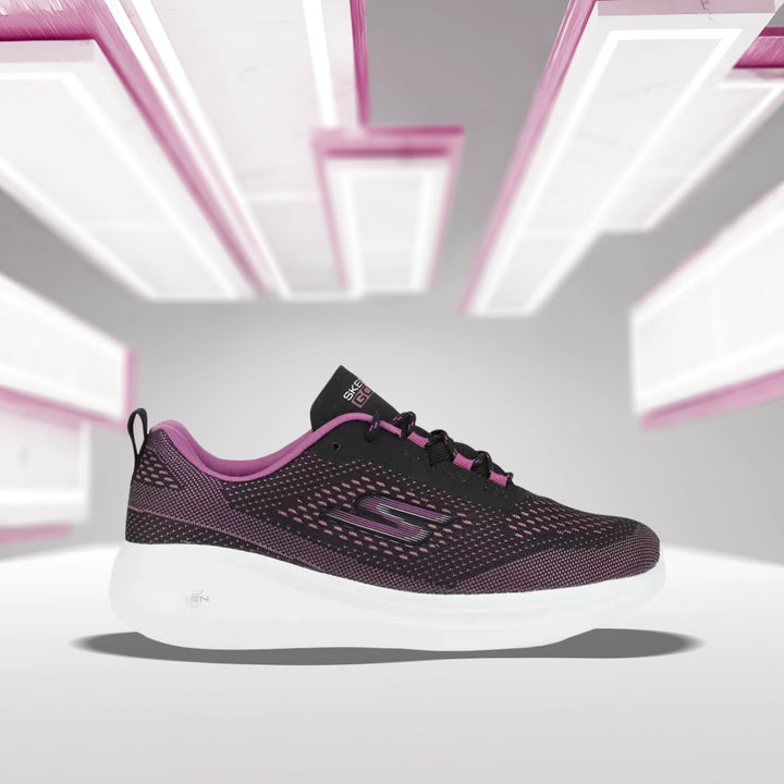 SKECHERS GO RUN FAST - LASER (15106-BKPR) - InstaSport