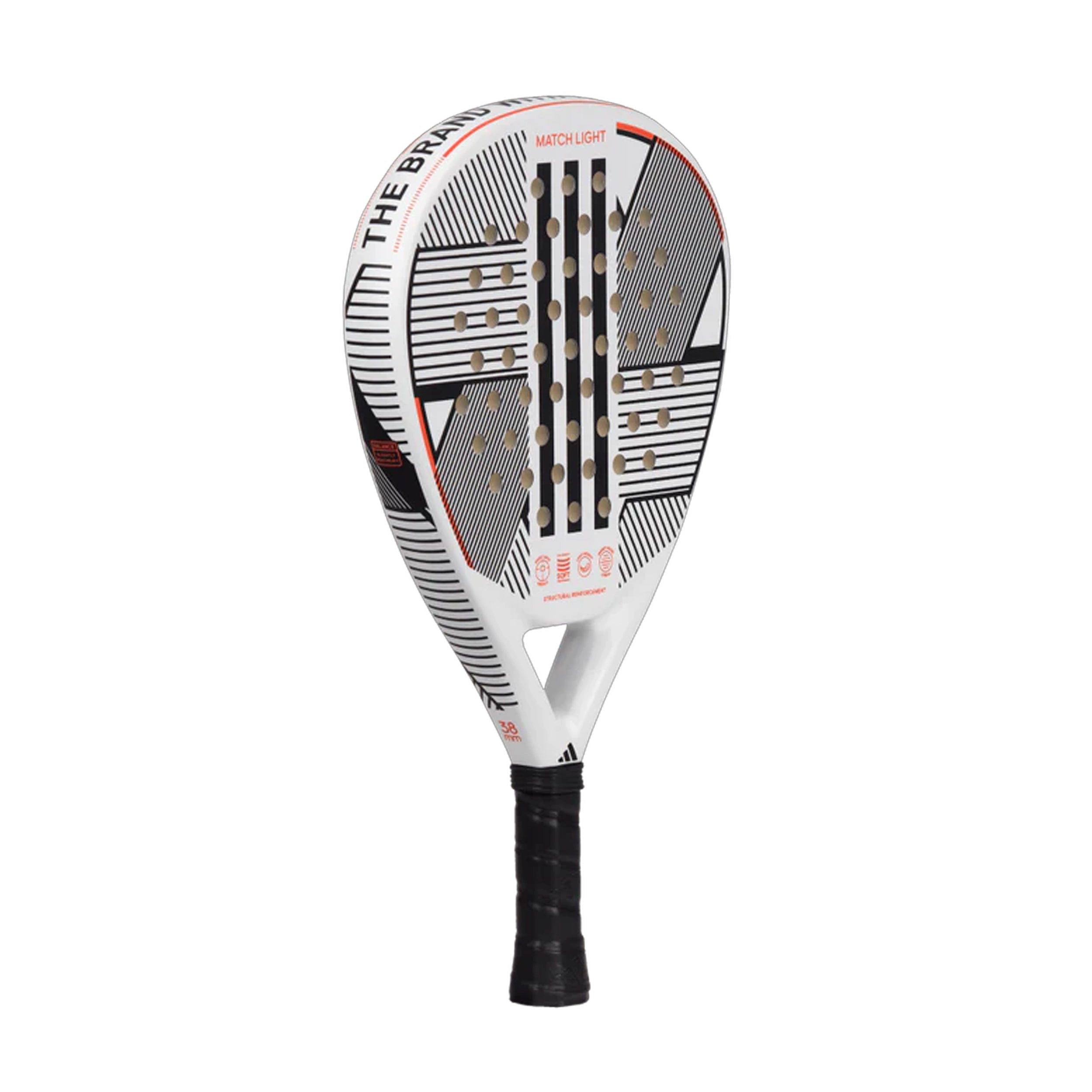 Adidas Match Light 3.3 Padel Racquet - White