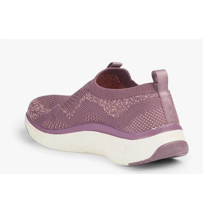 ABROS Women's Pearl Sports Shoes/Sneakers - Mauve/Peach