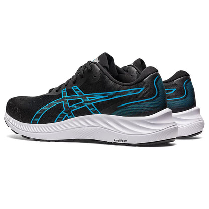 ASICS GEL-EXCITE 9 (M) - BLACK/ISLAND BLUE RUNNING SHOES - InstaSport