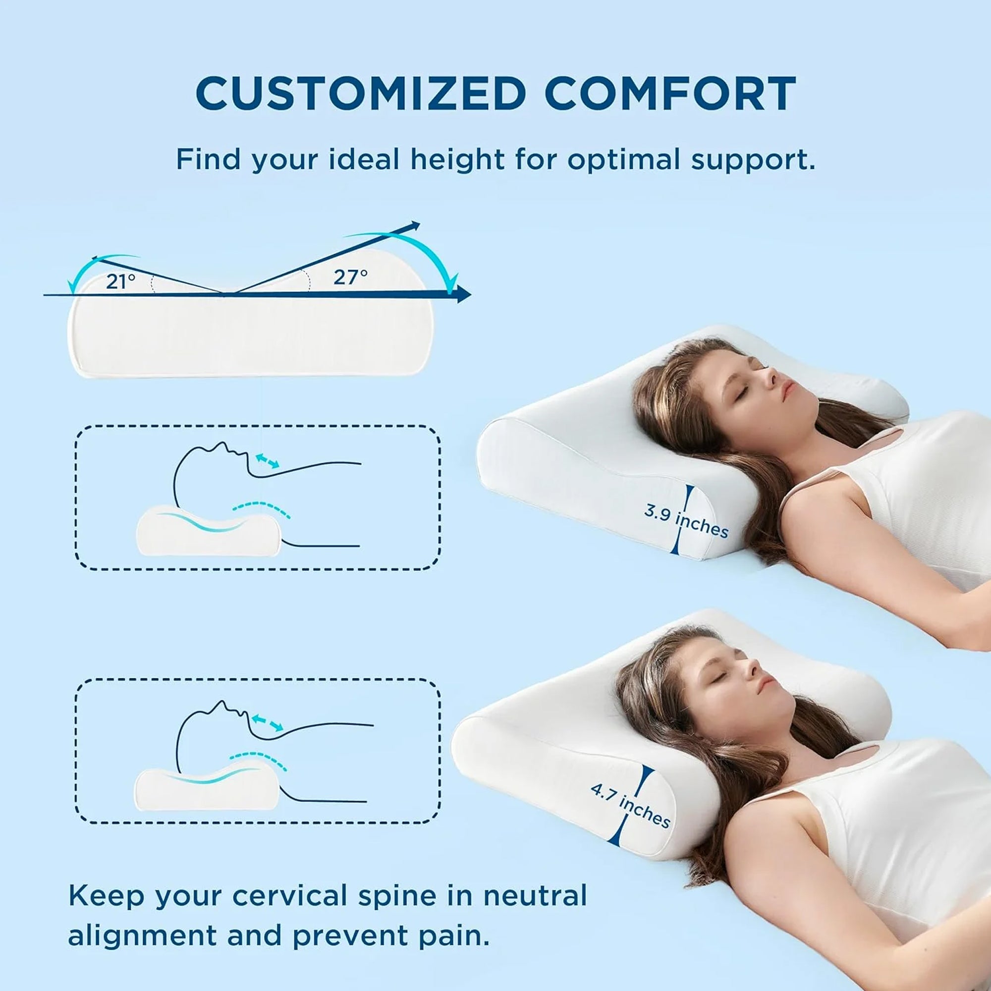 Springbok Memory Foam Pillow - InstaSport