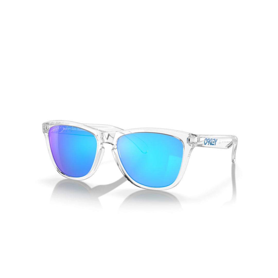 Oakley Frogskins Crystal Clear Prizm Sapphire Sunglass