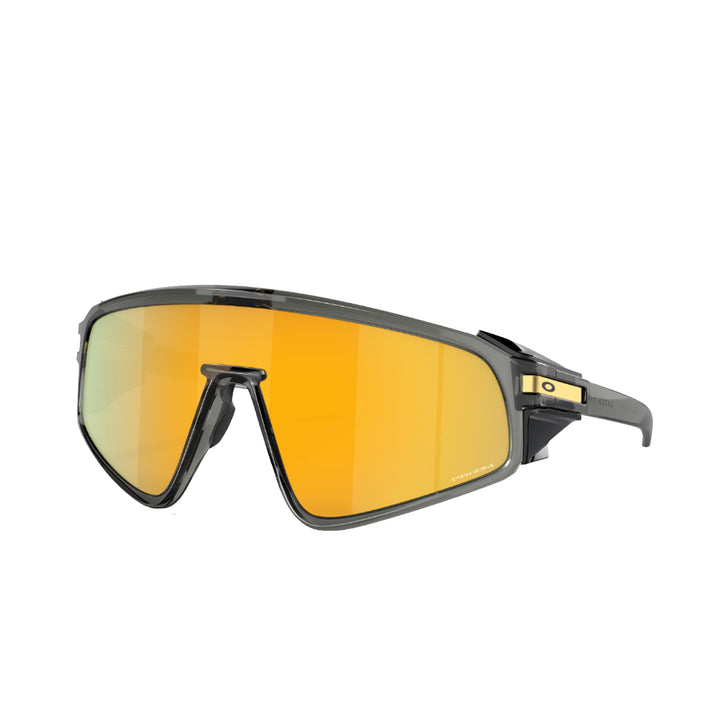 Oakley Latch Panel Grey smoke Prizm 24 k Sunglass