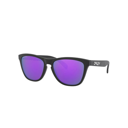 Oakley Frogskins Matte black Prizm Violet Sunglass - InstaSport