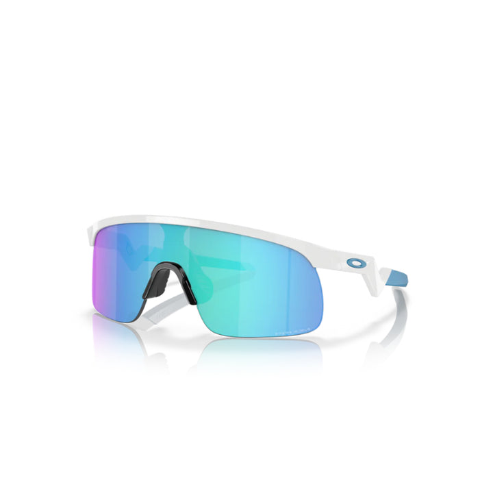 Oakley Resistor Polished White Prizm Sapphire Sunglass