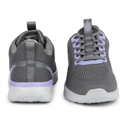 ABROS Women's Gracia Sports Shoes/Casual Shoes - Dark Gray/Lavender