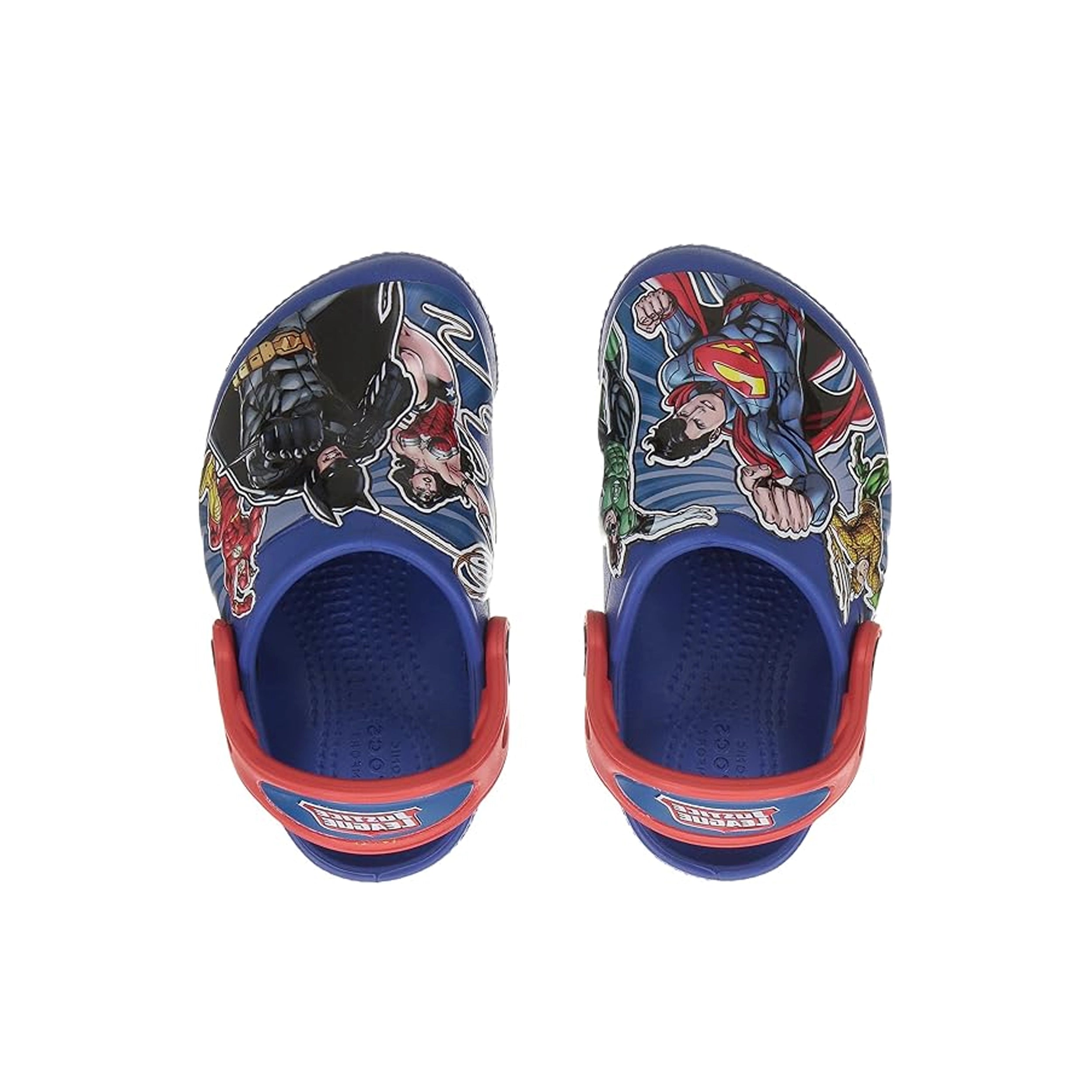 Crocs Fl Justiceleague Lights Clog K Blue Jean Clogs