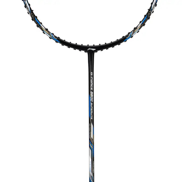 Li-Ning GForce 5800 Superlite Badminton Racket - Black/ Charcoal/ Blue - InstaSport