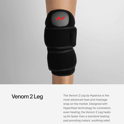 Hyperice Venom 2 Leg- Advanced Heat + Vibration Wrap - InstaSport