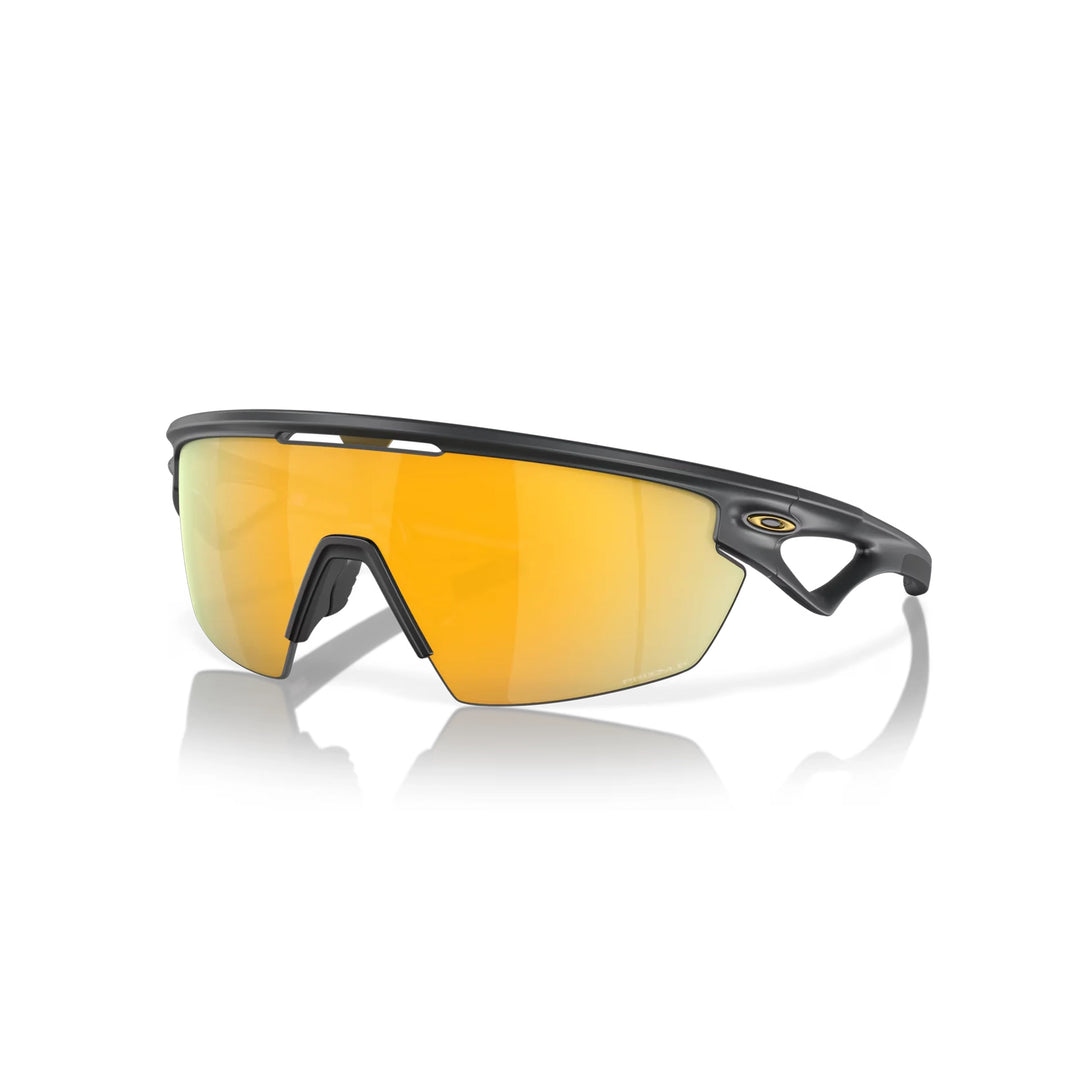 Oakley Sphaera Matte Carbon Prizm 24 k Polarized Sunglass