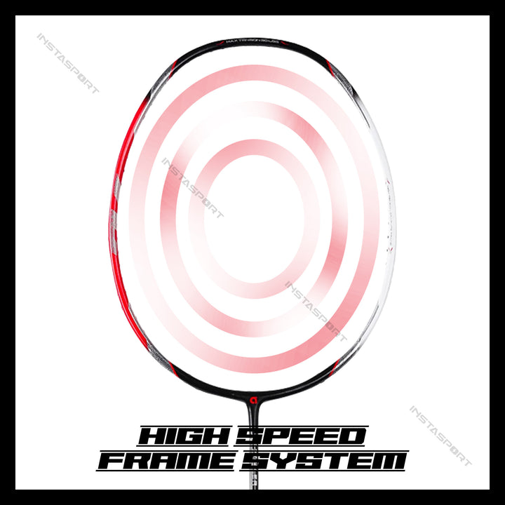 Apacs Z Ziggler 72 Badminton Racket (Red/Black) - InstaSport
