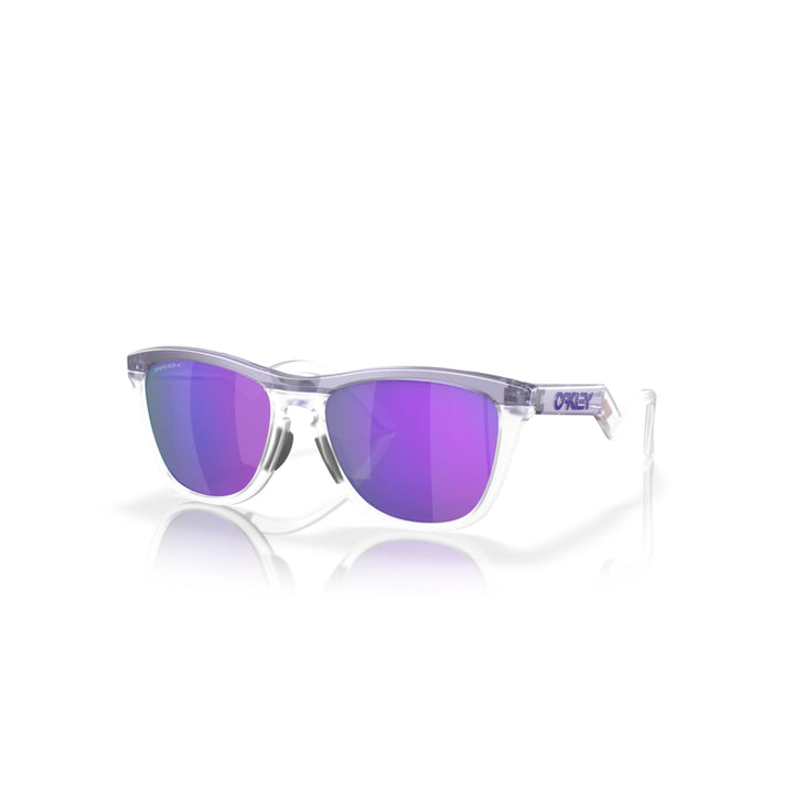 Oakley Frogskins Hybrid Matte trans Lilac Prizm Violet Sunglass