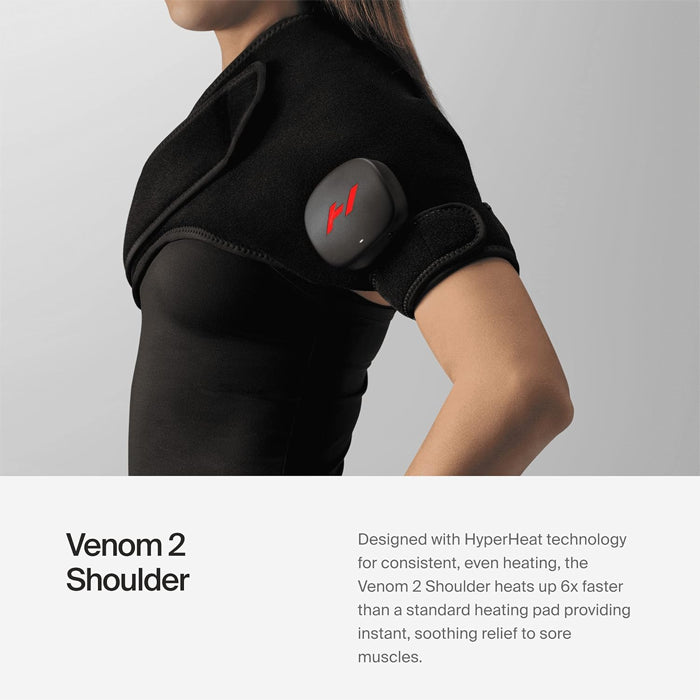 Hyperice Venom 2 Shoulder - Advanced Heat + Vibration Wrap - InstaSport