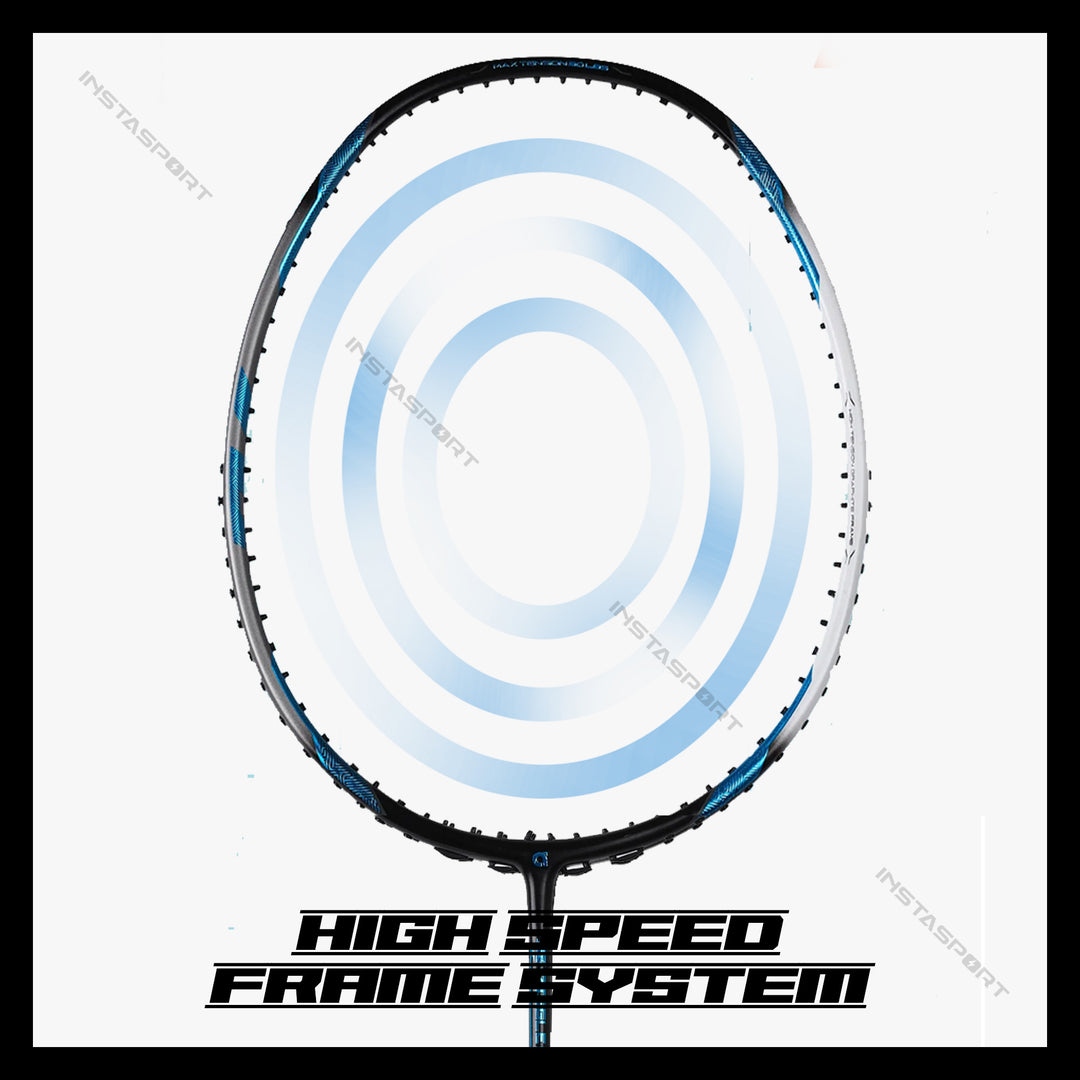 Apacs Z Ziggler 72 Badminton Racket (Blue/Black) - InstaSport