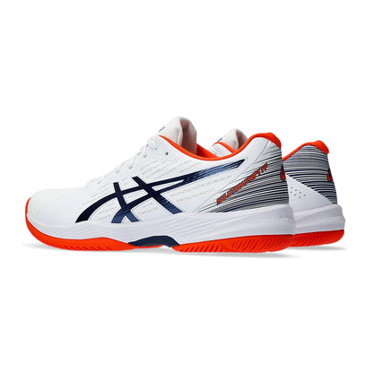 Asics Solution Swift FF Tennis Shoes - White/Blue Expanse