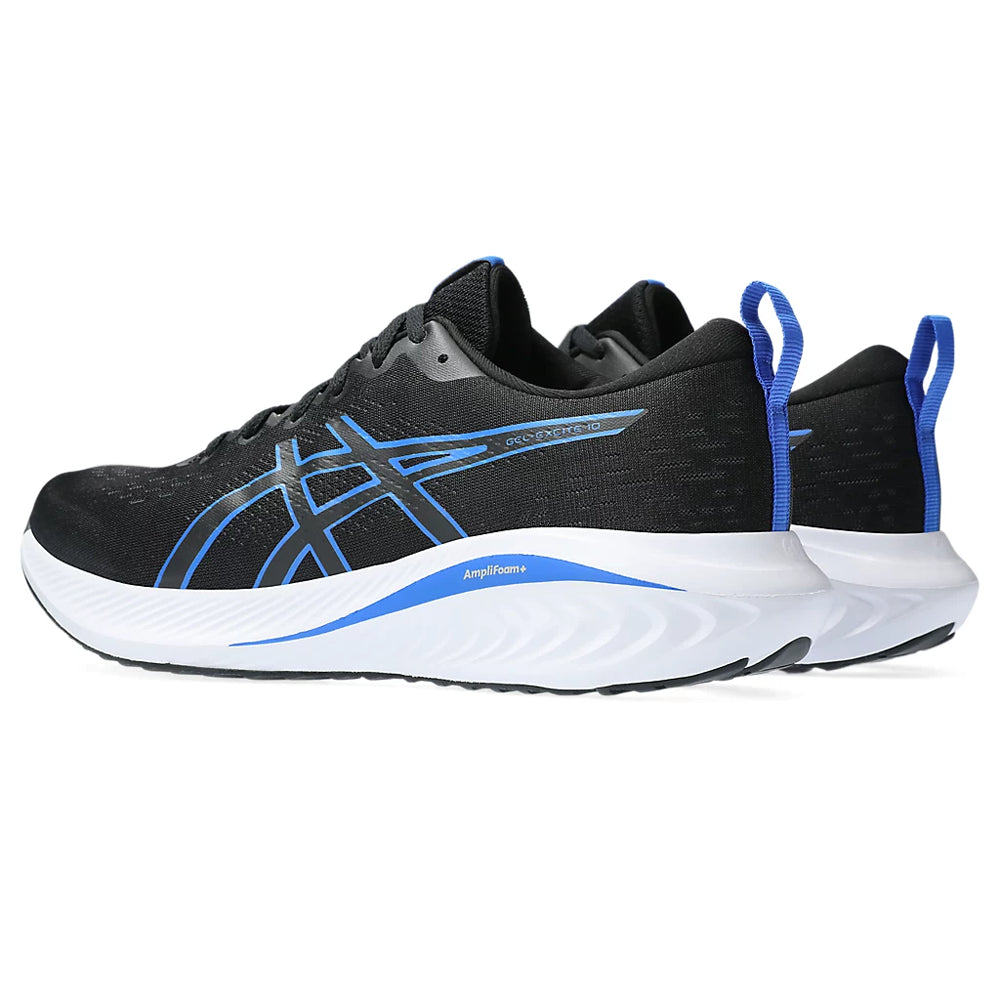 ASICS GEL-EXCITE 10 (M) - (BLACK/ILLUSION BLUE) RUNNING SHOES - InstaSport