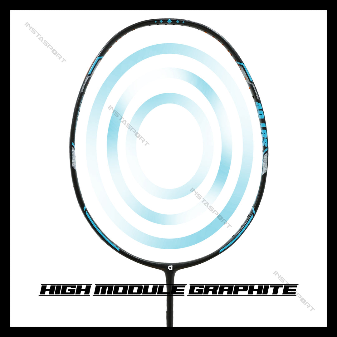 Apacs Finapi 232 XTRA Power Badminton Racket (Blue) - InstaSport