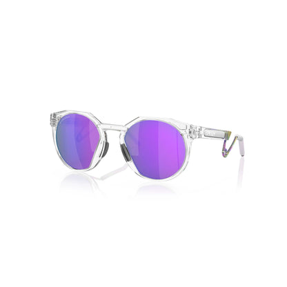 Oakley HSTN Metal Matte Clear Prizm Violet Sunglass - InstaSport