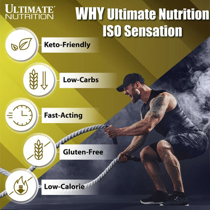 Ultimate Nutrition  ISO Sensation 93  - Cookies & Cream - InstaSport