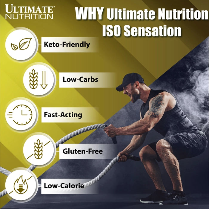 Ultimate Nutrition  ISO Sensation 93 - Chocolate Fudge - InstaSport