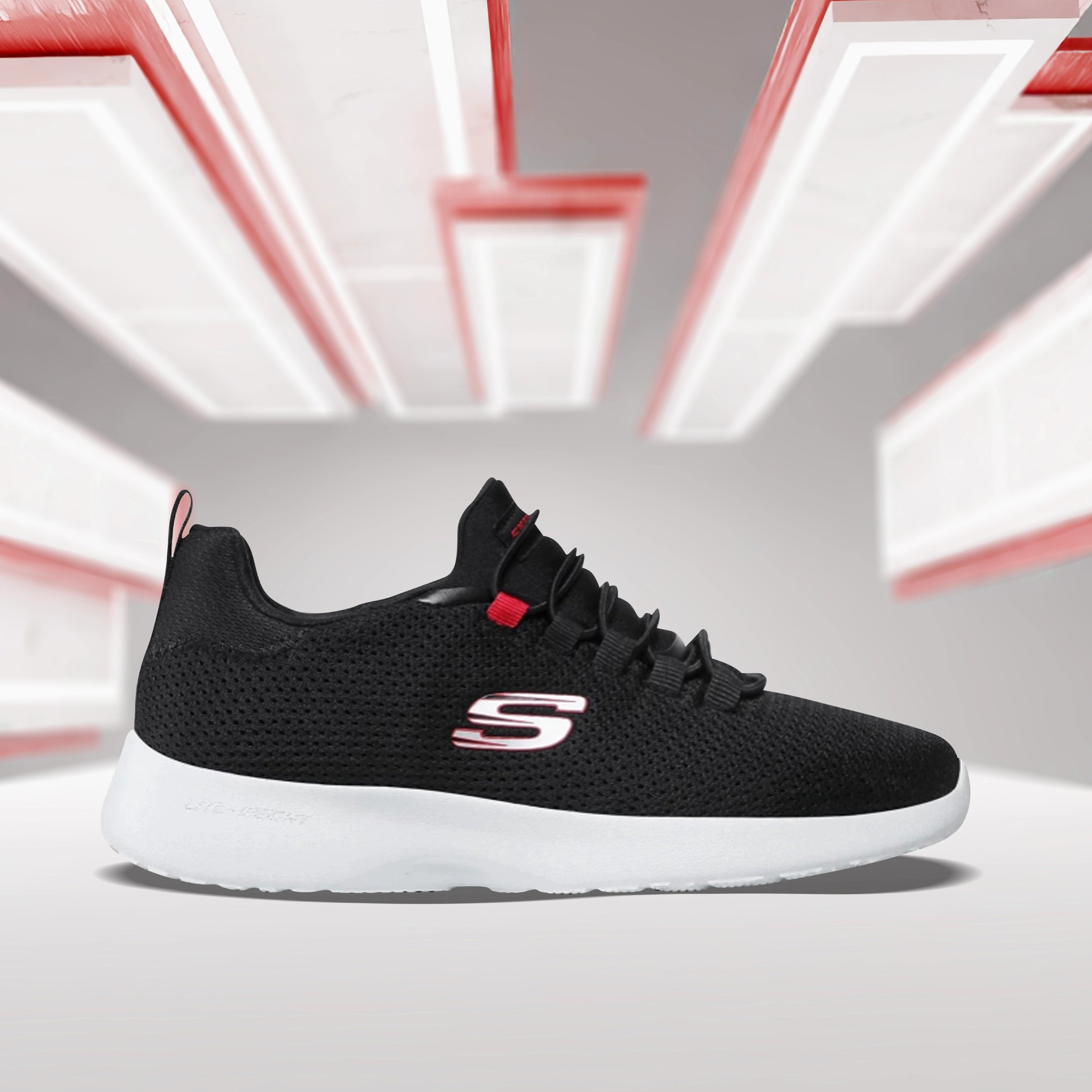 SKECHERS DYNAMIGHT  (58360-BKRD) - InstaSport