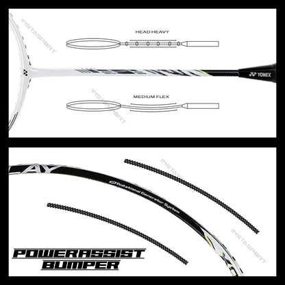 YONEX Astrox 99 Play (White Tiger) Badminton Racket - InstaSport