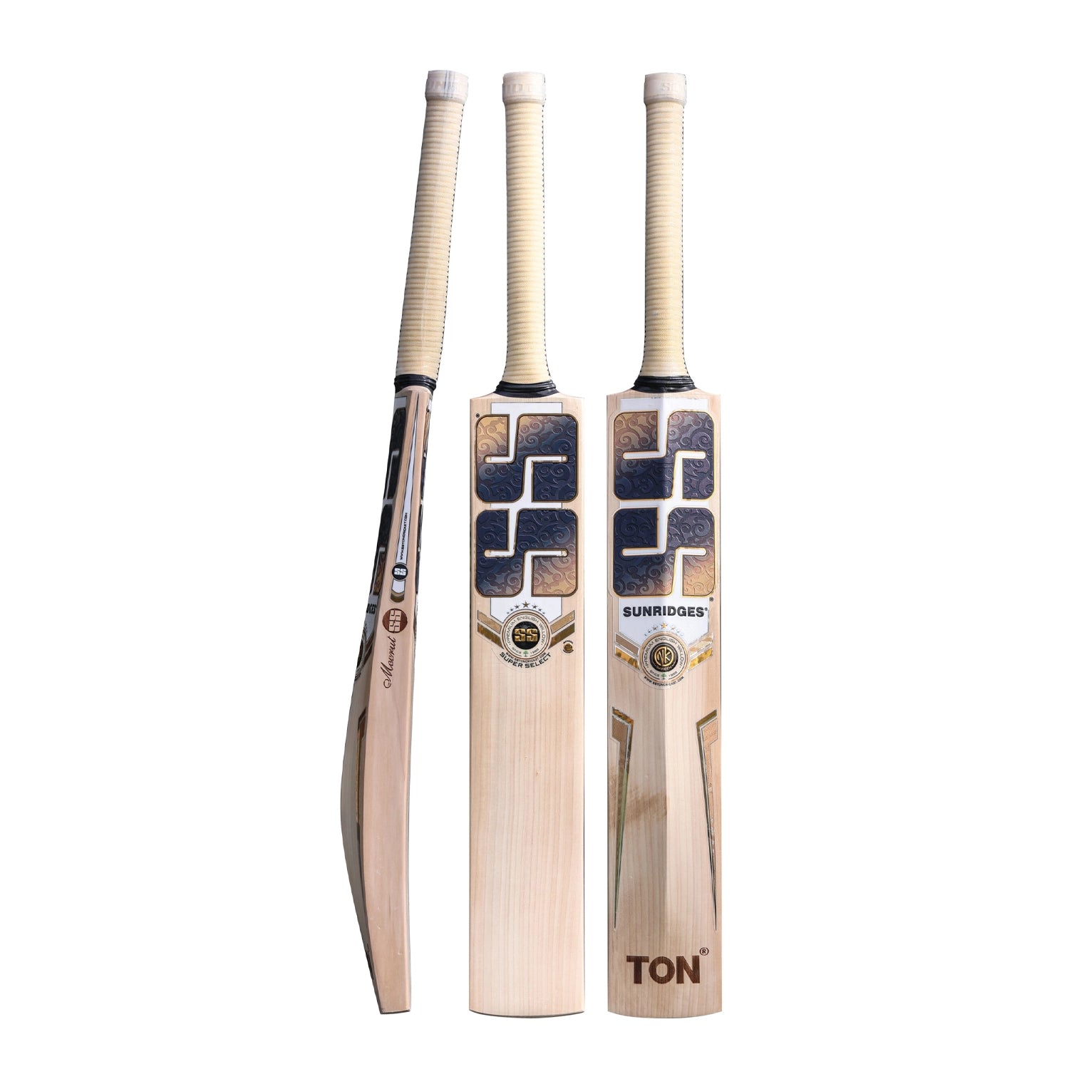 SS Super Select English Willow Cricket Bat - SH