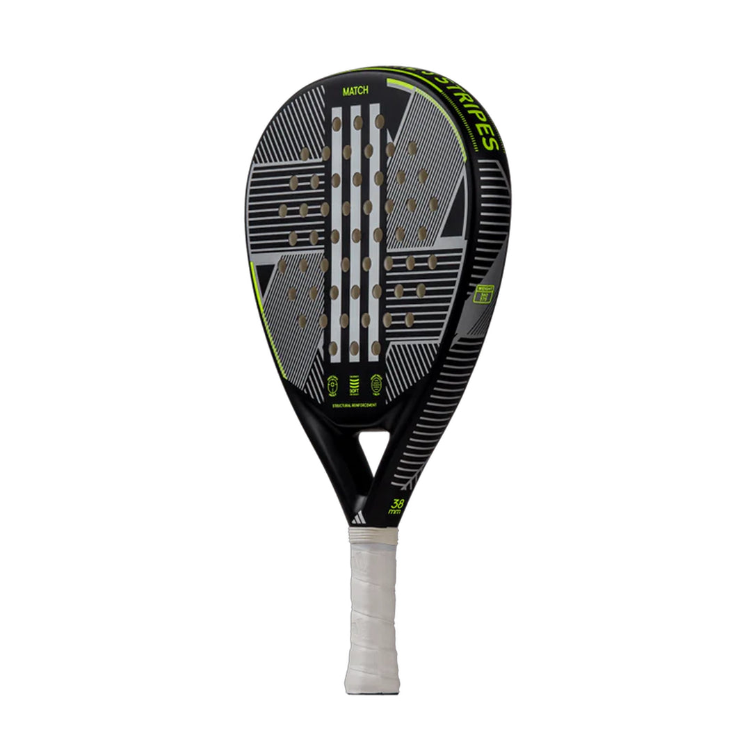 Adidas Match 3.3 Padel Racquet - Black/ Lime