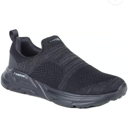 ABROS Miles Men's Sports Shoes - Black/Dark Gray