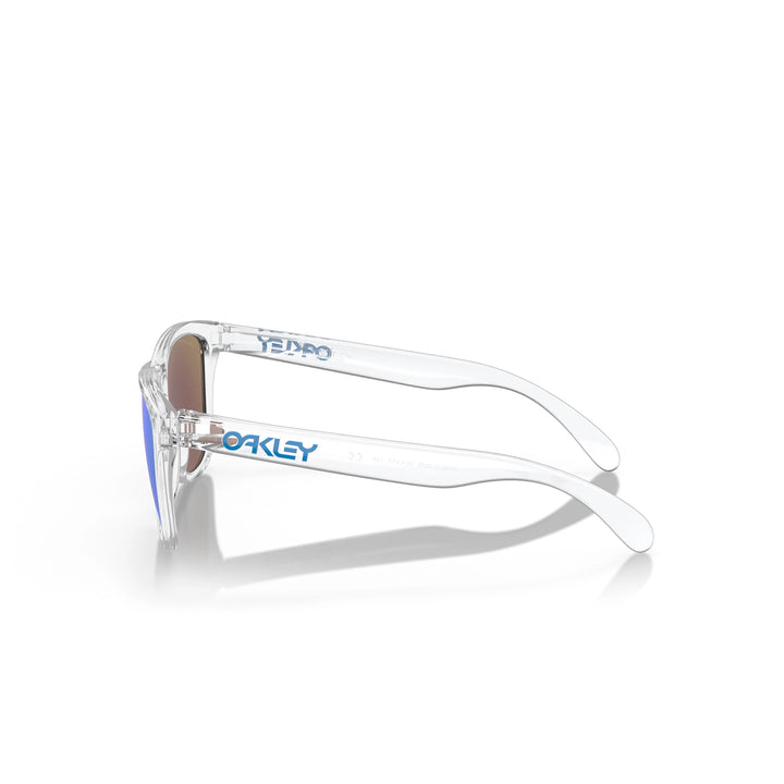 Oakley Frogskins Crystal Clear Prizm Sapphire Sunglass