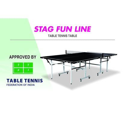 Stag Fun Line Table Tennis Table - InstaSport