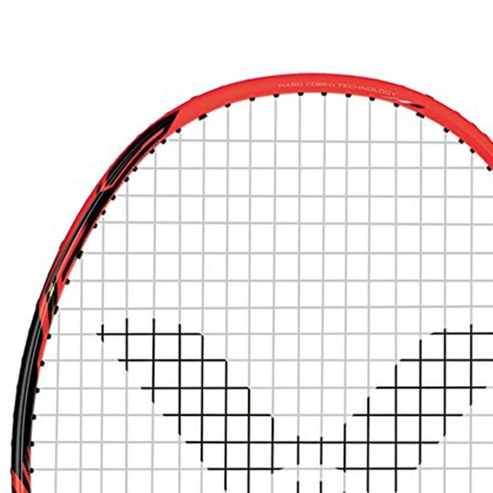 Victor Hypernano X 990 Unstrung Badminton Racket (Red)