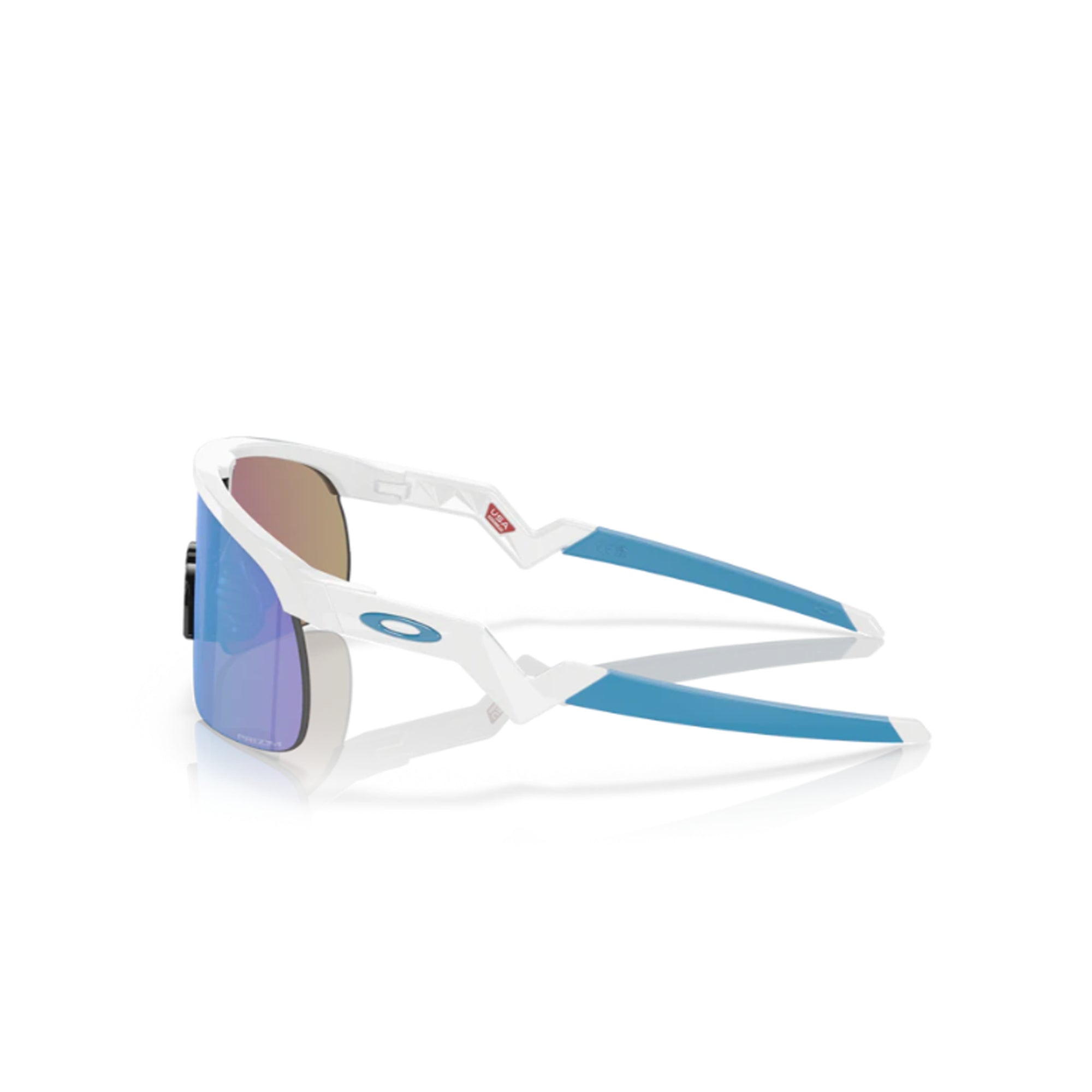 Oakley Resistor Polished White Prizm Sapphire Sunglass - InstaSport