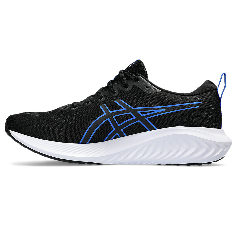 ASICS GEL-EXCITE 10 (M) - (BLACK/ILLUSION BLUE) RUNNING SHOES - InstaSport