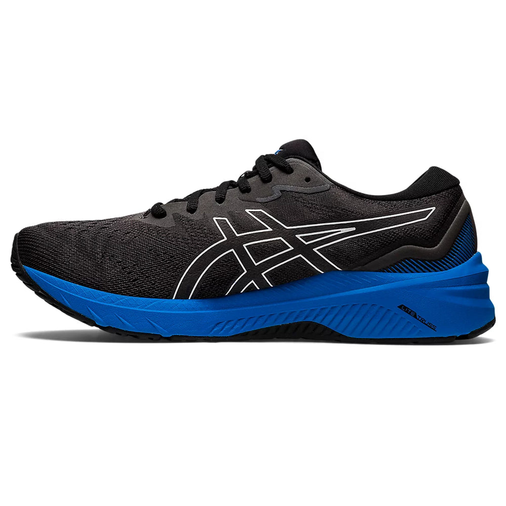 ASICS GT-1000 11 (M) - BLACK/ELECTRIC BLUE RUNNING SHOES - InstaSport