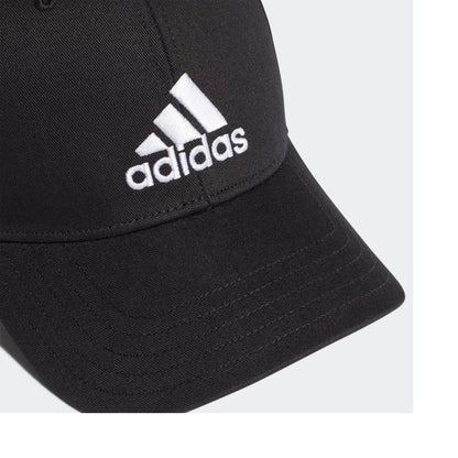 Adidas Cotton Running Cap - Black/Black/White